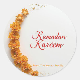Ramadan Kareem theme gift Sticker for celebration