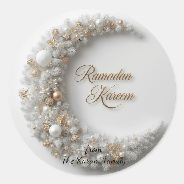 Ramadan Kareem theme gift Sticker for celebration (Devant)