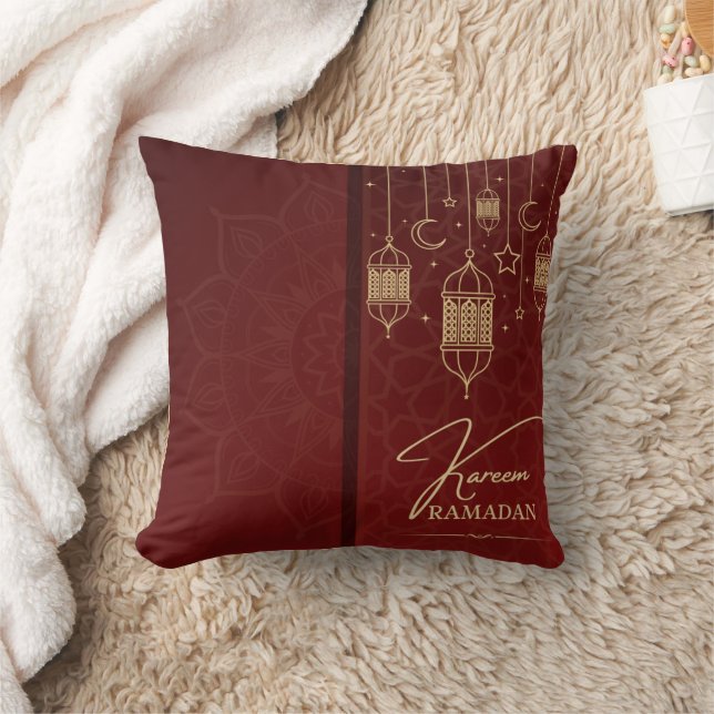ramadan kareem  throw pillow (Blanket)