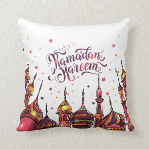 Ramadan Kareem Throw Pillow - Home Decoration