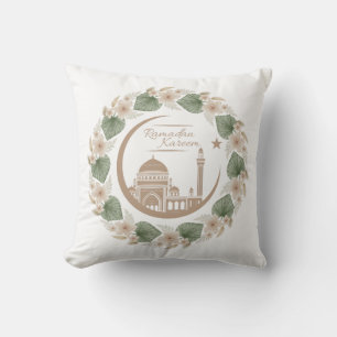 ramadan karem throw pillow