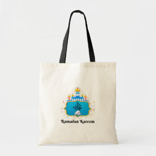 Ramadan Karemm In Arabic And Eid Mubarak Tote Bag