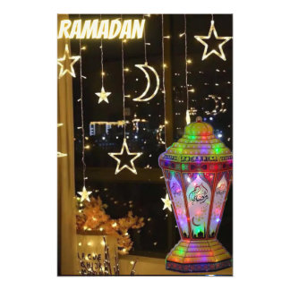 Ramadan lantern. photo print