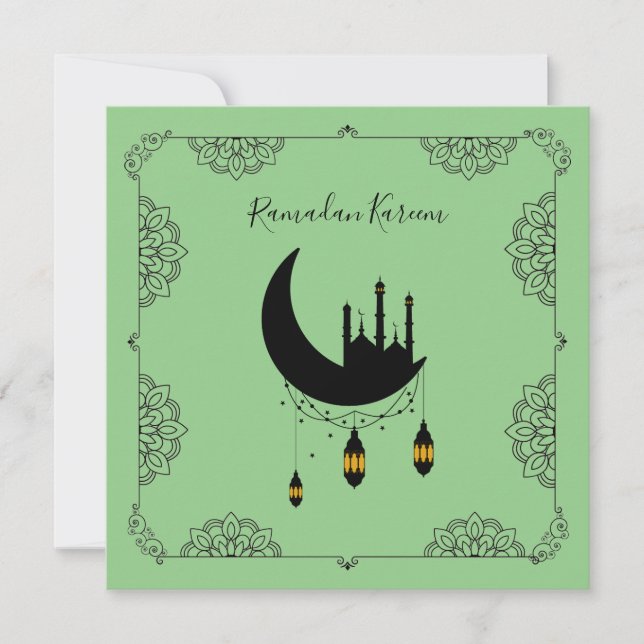 Ramadan Mosque Moon Lanterns (Front)