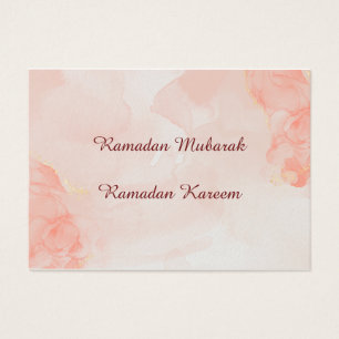 Ramadan Moubarak couleurs pastel