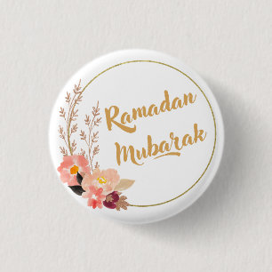 Ramadan Mubarak 5 1 Inch Round Button