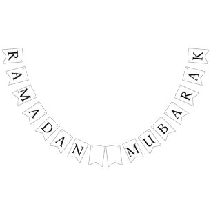 Ramadan Mubarak Bunting Flags