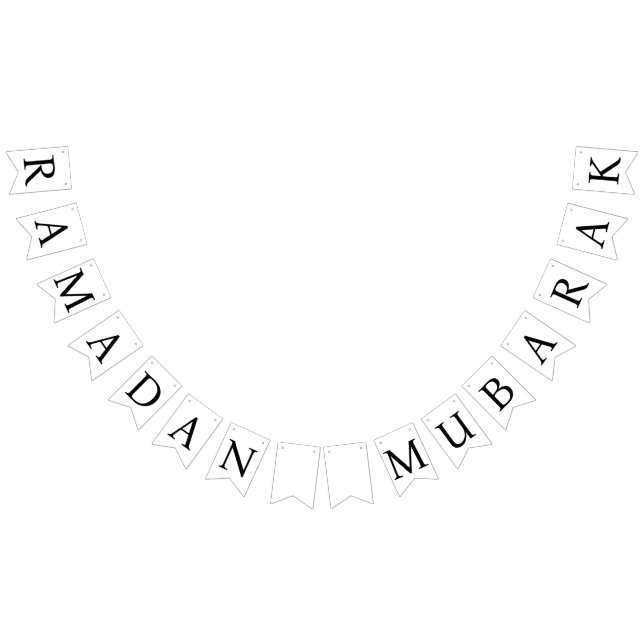 Ramadan Mubarak  Bunting Flags (All)