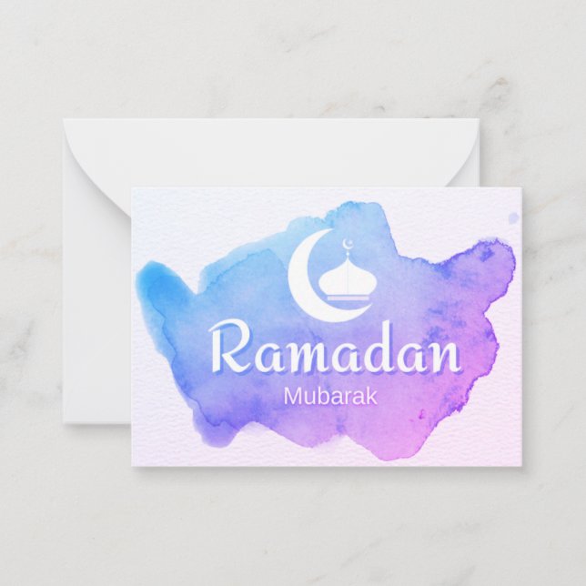  Ramadan Mubarak   Card (Front)