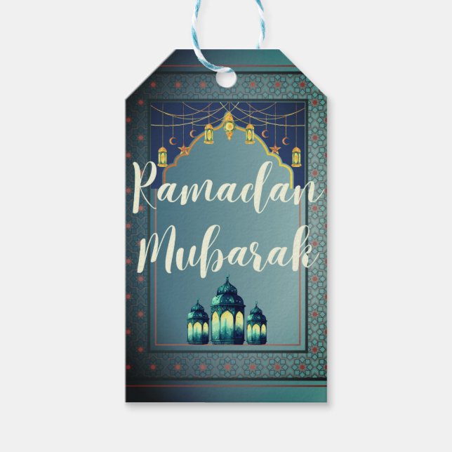 Ramadan Mubarak Gift Tag (Front)