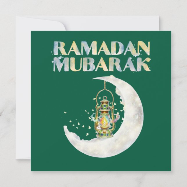 Ramadan Mubarak Invitation (Front)