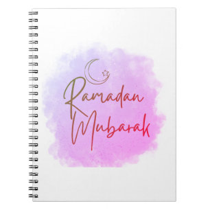 Ramadan mubarak notebook