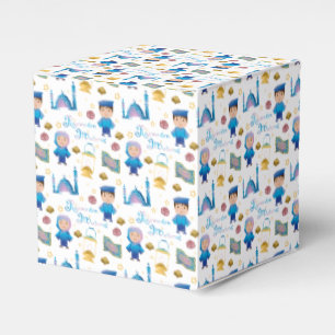 Ramadan Mubarak Pattern Favor Box