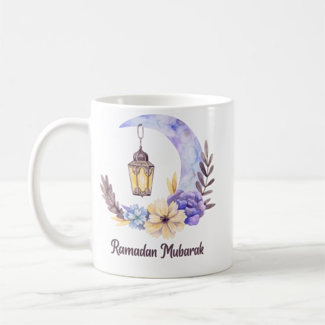 Ramadan Mubarak | Ramadan Kareem  Coffee Mug (Left)