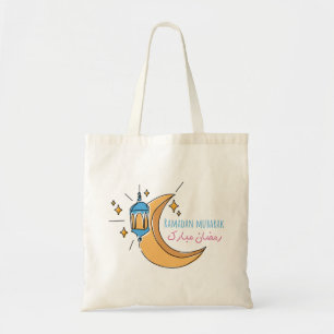 Ramadan mubarak, Ramadan mubarak line art Tote Bag