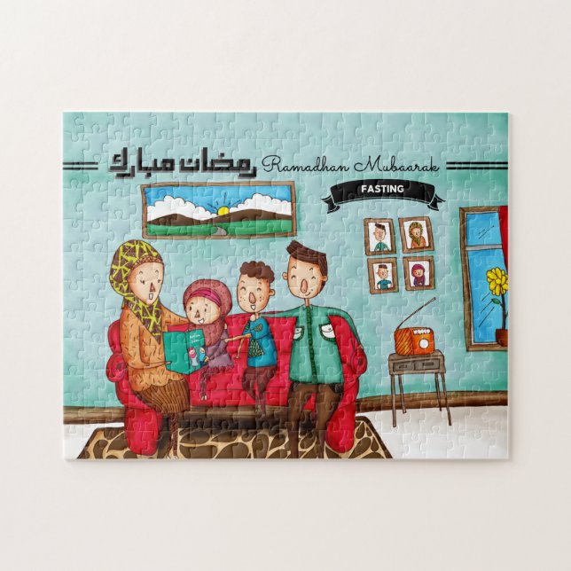 Ramadan Puzzle Fasting (Horizontal)