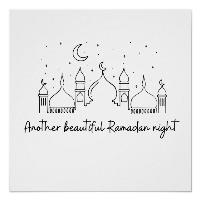 RAMADAN RAMADAN KAREEM RAMADAN MUBARAK  POSTER (Front)