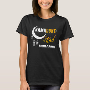 Ramadan Ramadone EID Mubarak Ramadan Muslim Arabic T-Shirt