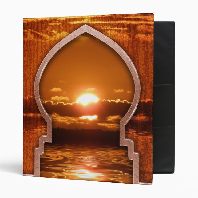 Ramadan Sunset Album Binder (Front/Inside)