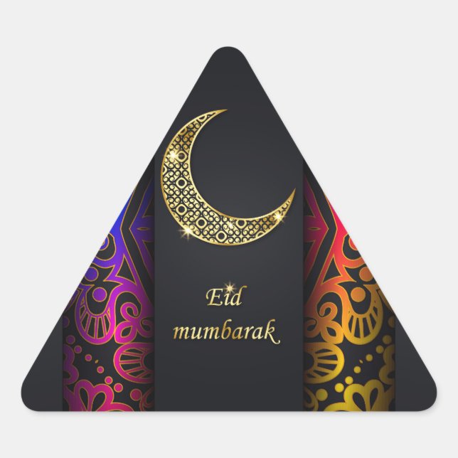 Ramadan Triangle Sticker (Front)