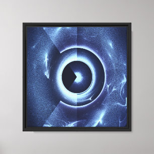 Ramanujan Mathematical Art' Canvas Print