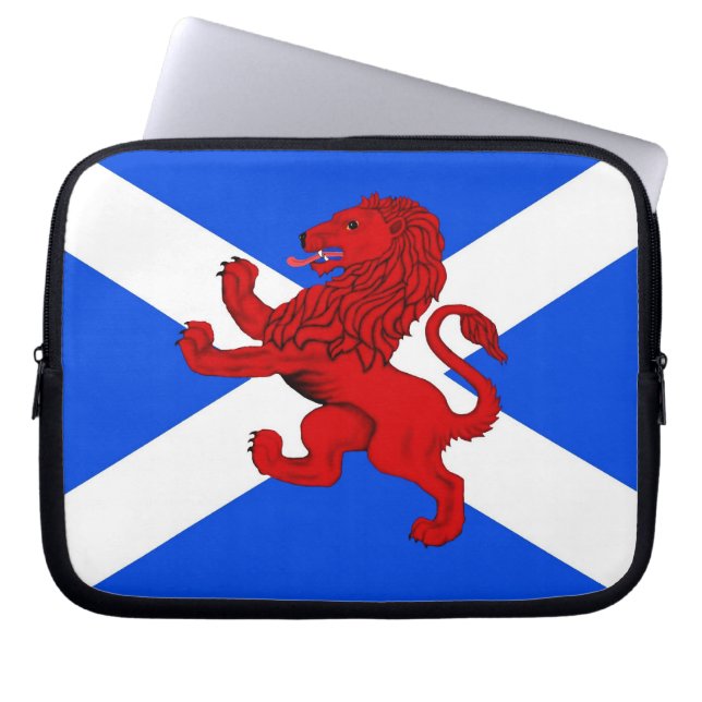 Ramapant lion / Scotland's flag / Electronics Bag (Front)