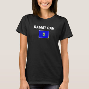 Ramat Gan Flag National pride Gift souvenir Premiu T-Shirt