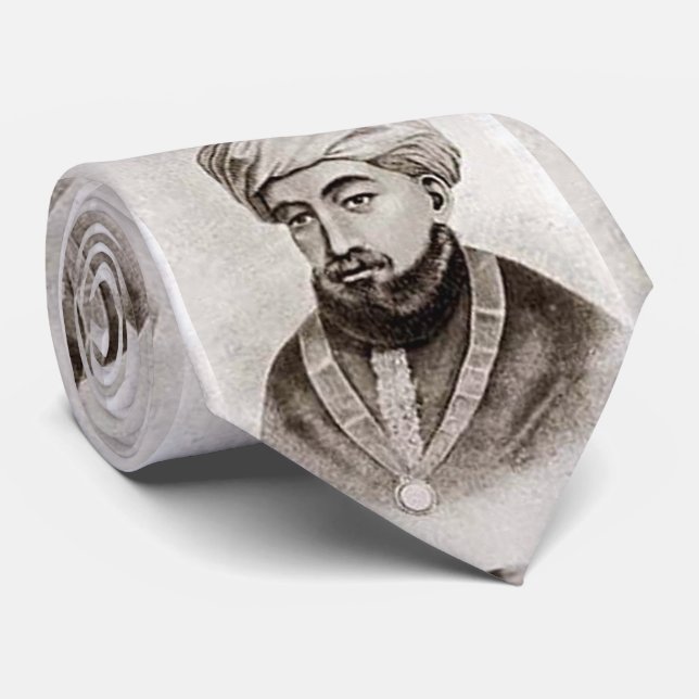 Rambam AKA Maimonides 1135 - 1204 Tie (Rolled)
