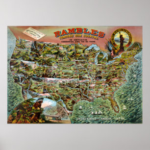 Rambles through our Country Poster