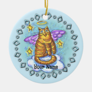Rambo Kitty Cat Angel  ornament