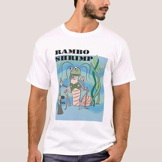 rambo shrimp T-Shirt (Front)