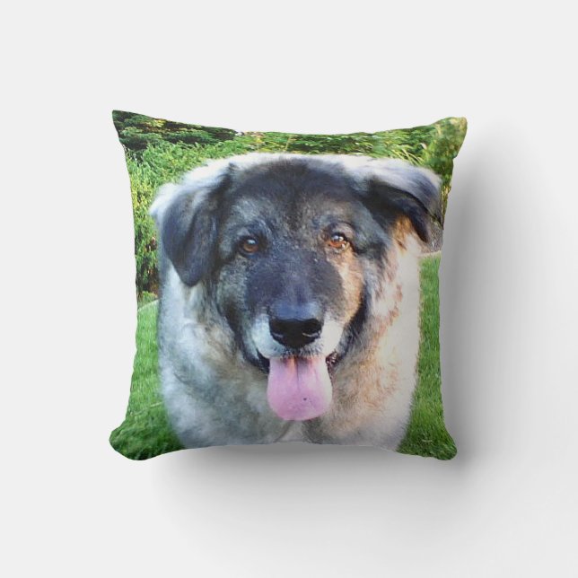 Rambo Throw Pillow (Front)