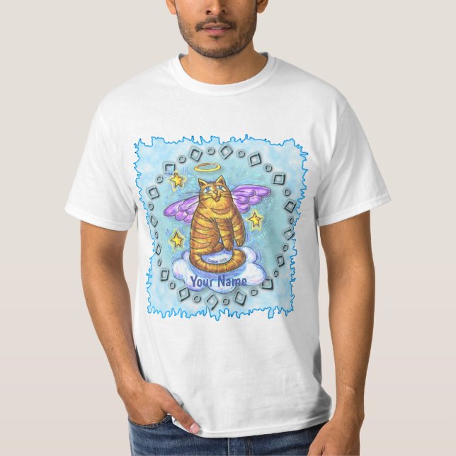 Ramboe Kitty Cat Angel  T-Shirt (Front)