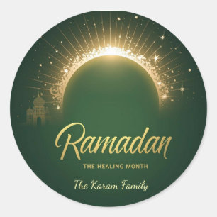 Ramdan Kareem Holiday  Classic Round Sticker