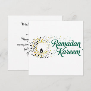 Ramdan Kareem Personalized Holiday Card