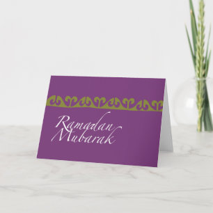 Ramdan Mubarak Greeting Card
