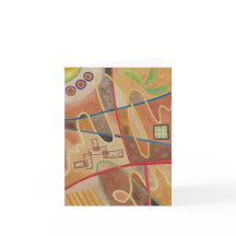Ramen Abstract Card