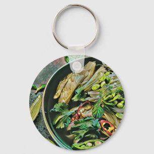 Ramen artwork keychain