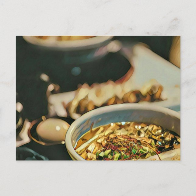 Ramen artwork postcard (Front)