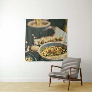 Ramen artwork tapestry