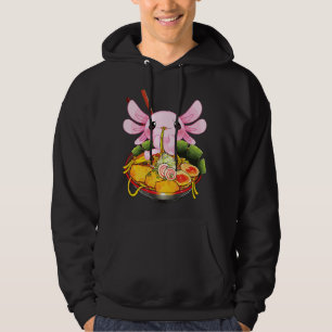 Ramen Axolotl Kawaii Anime Japanese Food Girls ns  Hoodie