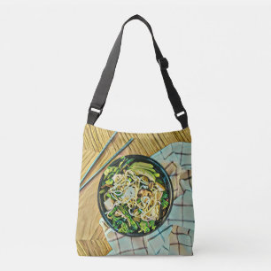 Ramen birthday gift crossbody bag