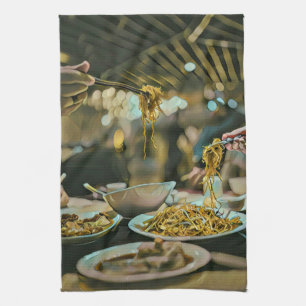 Ramen birthday gift kitchen towel