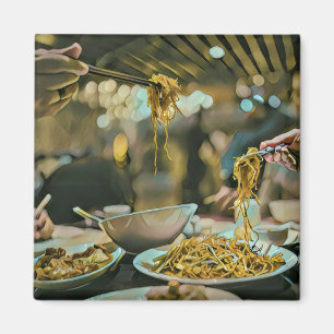 Ramen birthday gift magnet