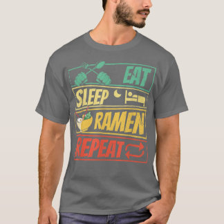 Ramen Bubble Tea Noodles Japanese Anime Asian Love T-Shirt