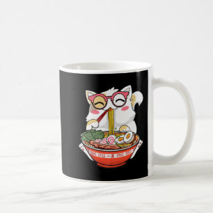 Ramen Cat Kawaii Anime Japanese Food Girls Officia Coffee Mug