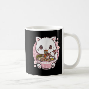 Ramen Cat Kawaii Anime Ramen Cat Cat Lovers Kawaii Coffee Mug