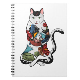 ramen cat notebook