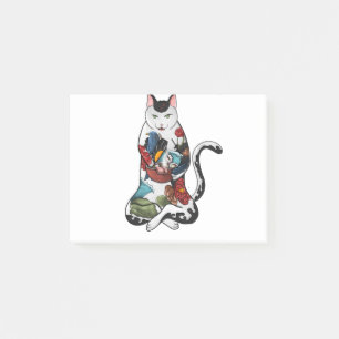 ramen cat post-it notes