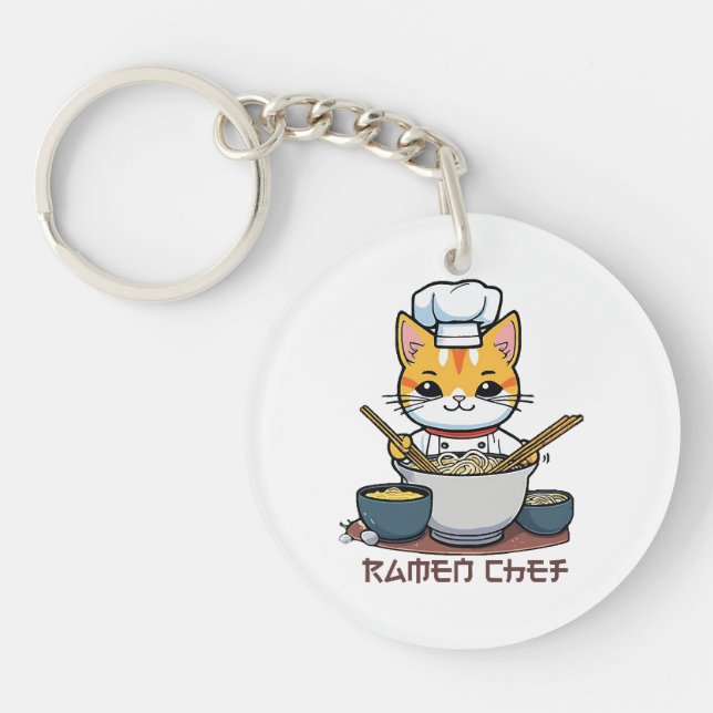 Ramen Chef Keychain (Front)